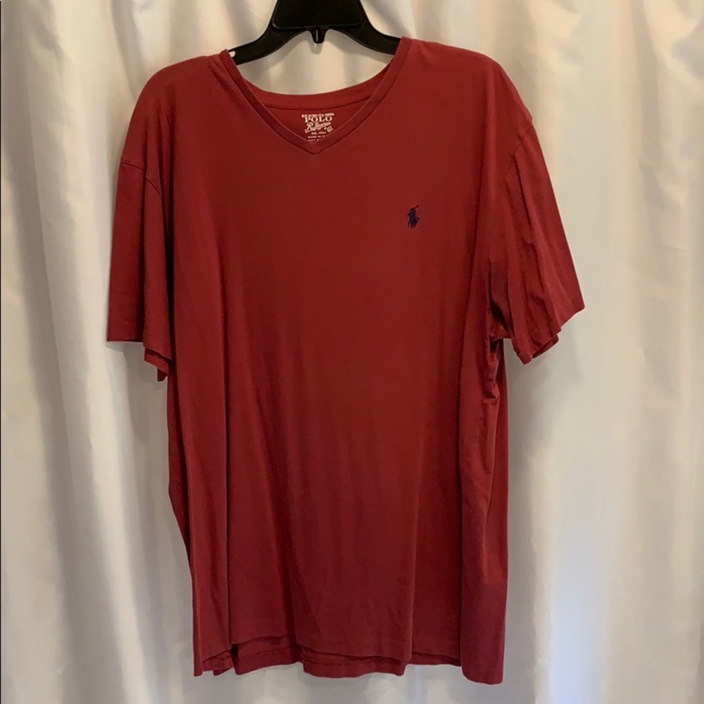 Polo v neck t shirt